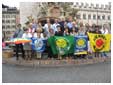 i candidati in piazza Duomo a Trento